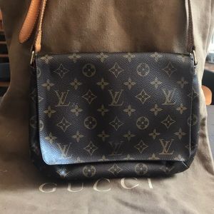 LV Monogram Musette Tango Bag